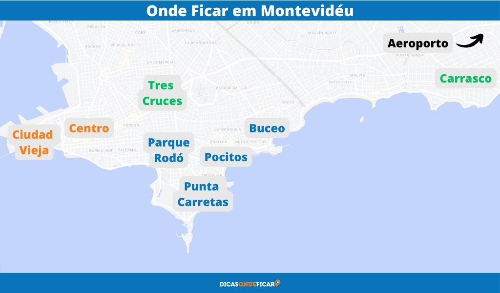 Onde Ficar em Montevidéu - Melhores Bairros para Ficar